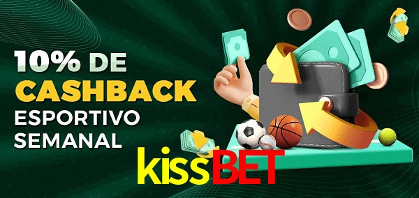 10% de bônus de cashback na kissbet